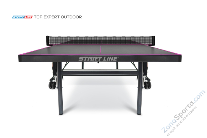 Стол теннисный Start Line Top Expert 6 Всепогодный Black Стол теннисный Start Line Top Expert 6 Всепогодный Black