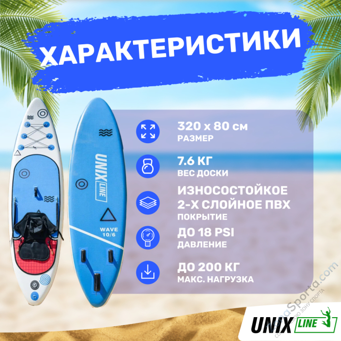 Sup-борд Unix Line Deep Sea (320 cm) Sup-борд Unix Line Deep Sea (320 cm)