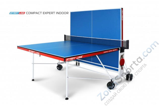 Теннисный стол Start Line Compact Expert Indoor blue Теннисный стол Start Line Compact Expert Indoor blue