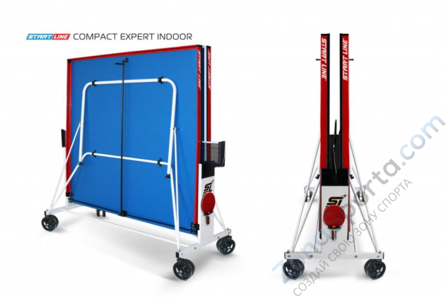 Теннисный стол Start Line Compact Expert Indoor blue Теннисный стол Start Line Compact Expert Indoor blue