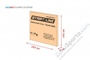 Теннисный стол Start Line Olympic Outdoor blue