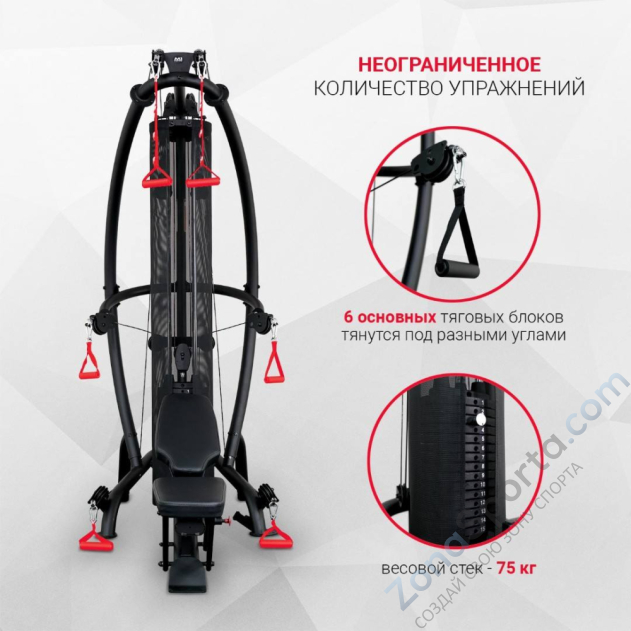 Многофункциональный силовой комплекс Inspire M1 Multi-Gym Многофункциональный силовой комплекс Inspire M1 Multi-Gym