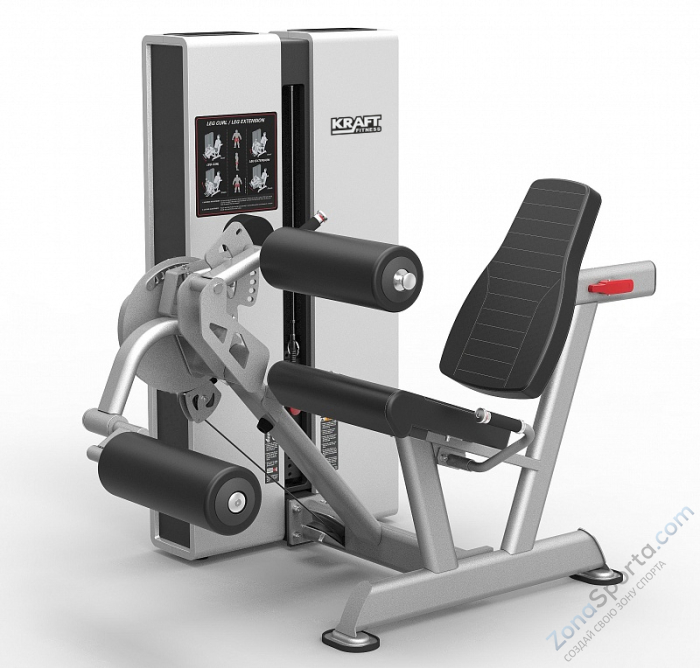 Тренажер Разгибание ног/сгибание ног сидя  Kraft Fitness KFDXLCE Тренажер Разгибание ног/сгибание ног сидя  Kraft Fitness KFDXLCE