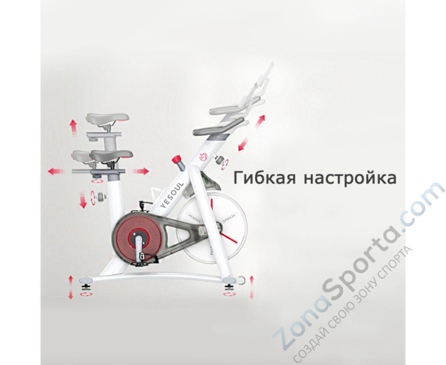 Велотренажер Yesoul BS3-W Pro Велотренажер Yesoul BS3-W Pro