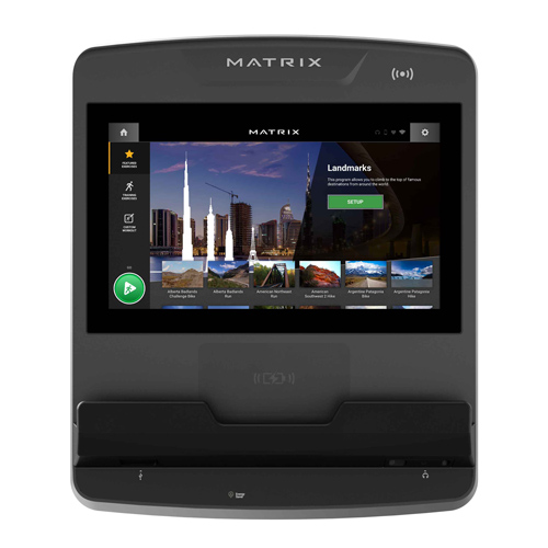 Вертикальный велоэргометр Matrix Performance с консолью Touch Base Вертикальный велоэргометр Matrix Performance с консолью Touch Base