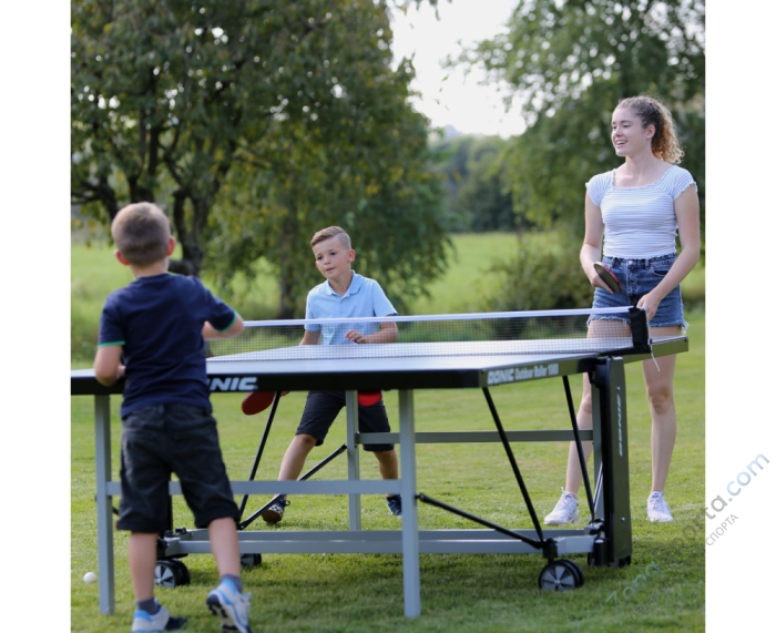 Теннисный стол DONIC Outdoor Roller 1000 Grey Теннисный стол DONIC Outdoor Roller 1000 Grey