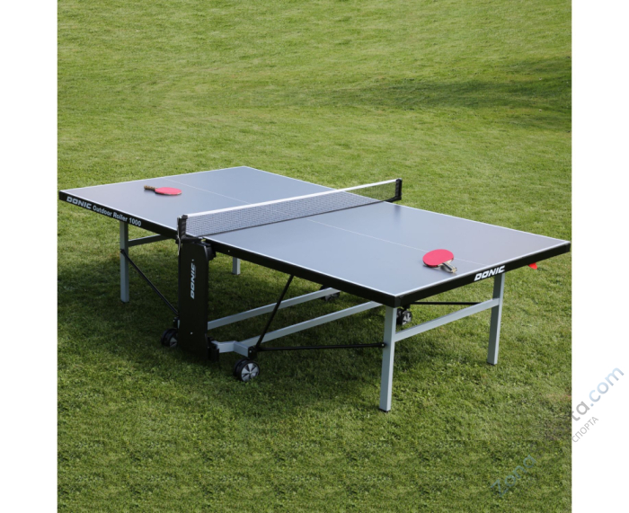 Теннисный стол DONIC Outdoor Roller 1000 Grey Теннисный стол DONIC Outdoor Roller 1000 Grey