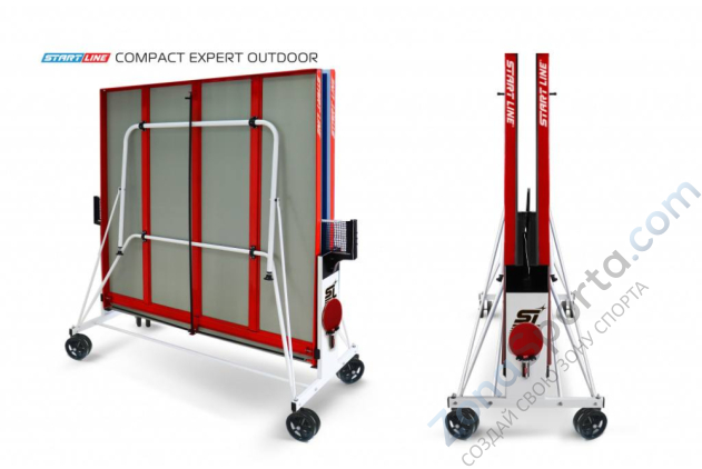 Всепогодный теннисный стол Start Line Compact Expert Outdoor 6 blue Всепогодный теннисный стол Start Line Compact Expert Outdoor 6 blue