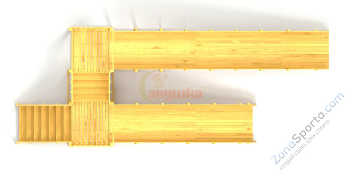 Зимняя горка Савушка Зима Wood-7 Зимняя горка Савушка Зима Wood-7