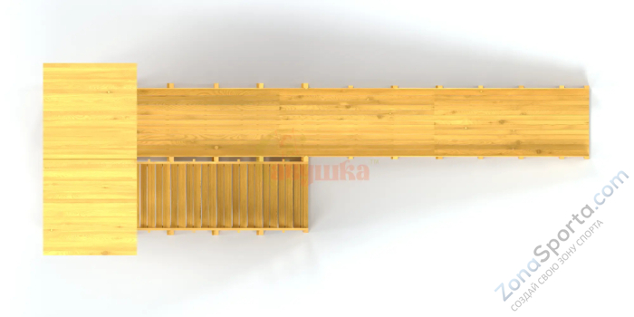 Зимняя горка Савушка Зима Wood-8/1 Зимняя горка Савушка Зима Wood-8/1